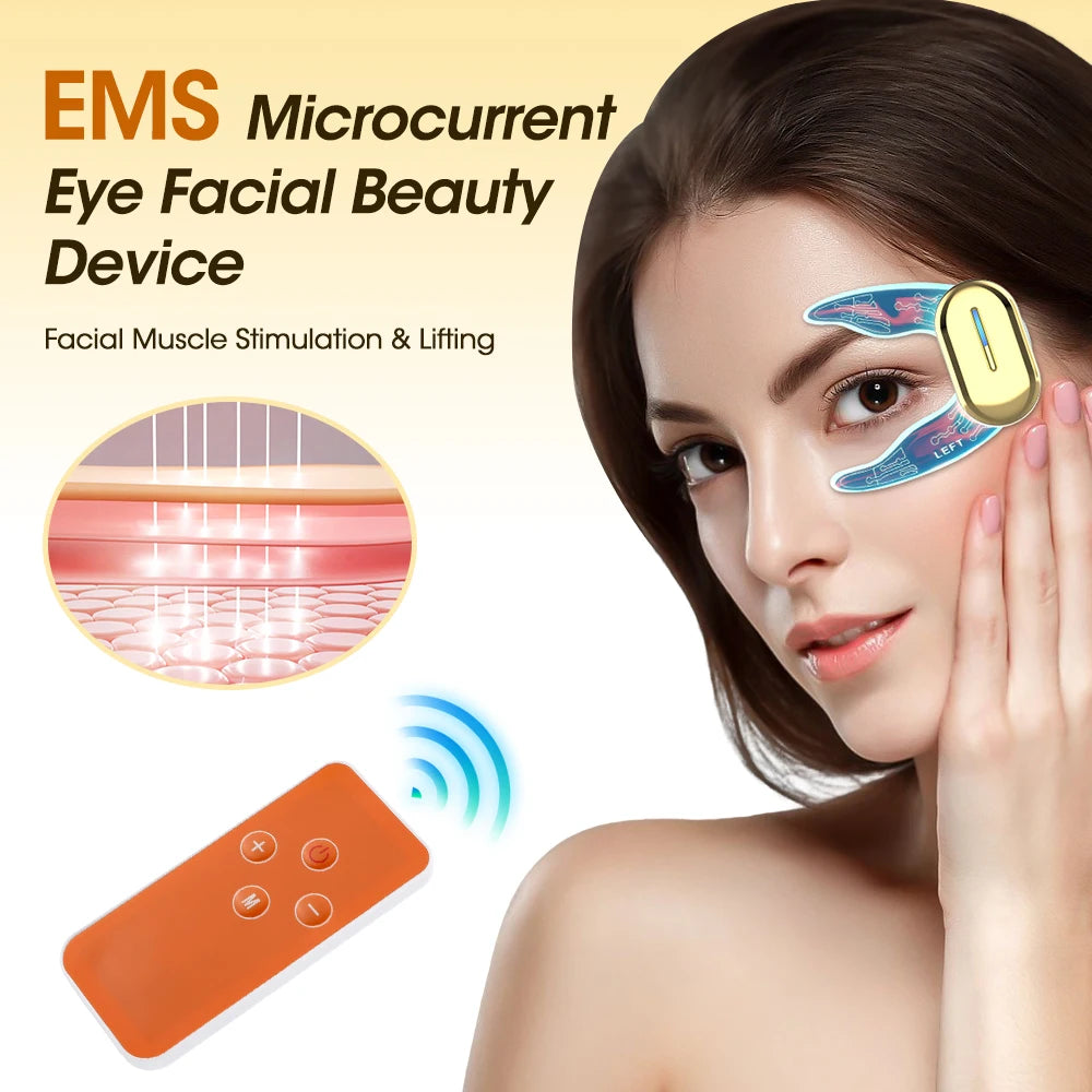 Rechargeable Eye Massager – Anti-Aging & Puffiness Relief, Reduces wrinkles, puffiness & eye fatigue.