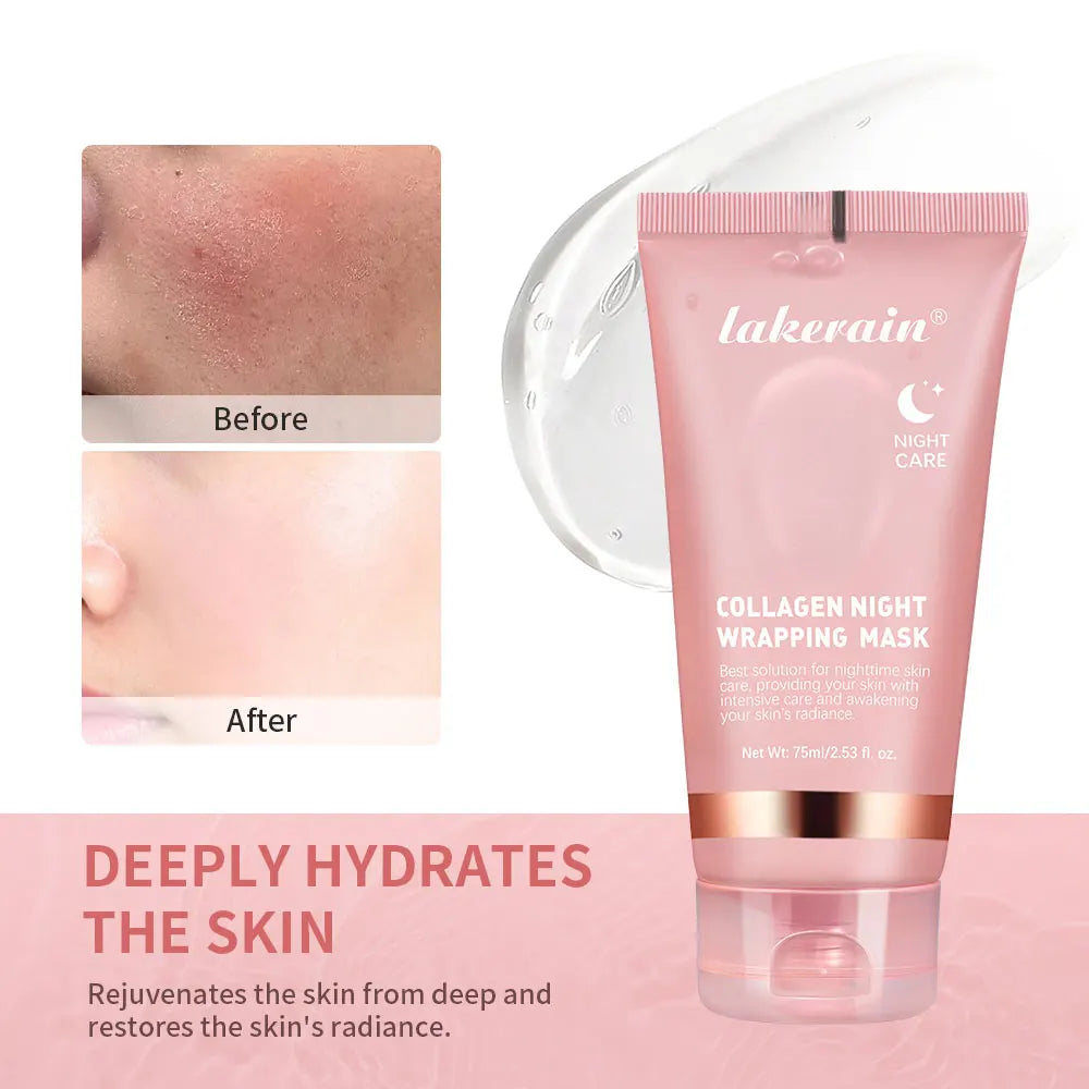 IBCCCNDC Korean Deep Collagen Peel-Off Face Mask, Anti-Wrinkle, Lifting & Overnight Skin Care