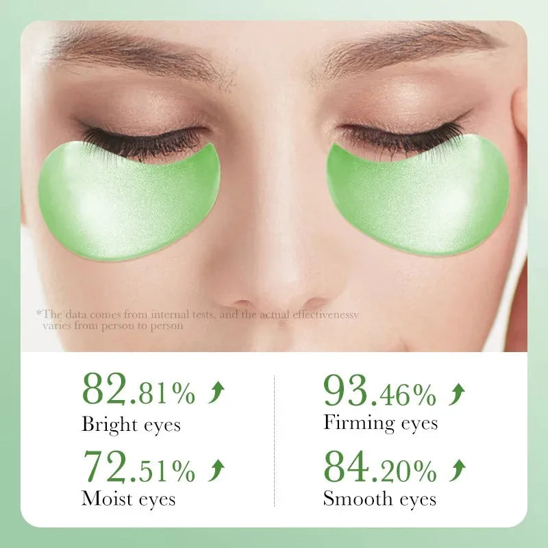 Aloe Vera Collagen Eye Masks – Anti-Wrinkle & Hydrating, 60pcs Reduce dark circles & puffiness with collagen-rich aloe vera eye patches.