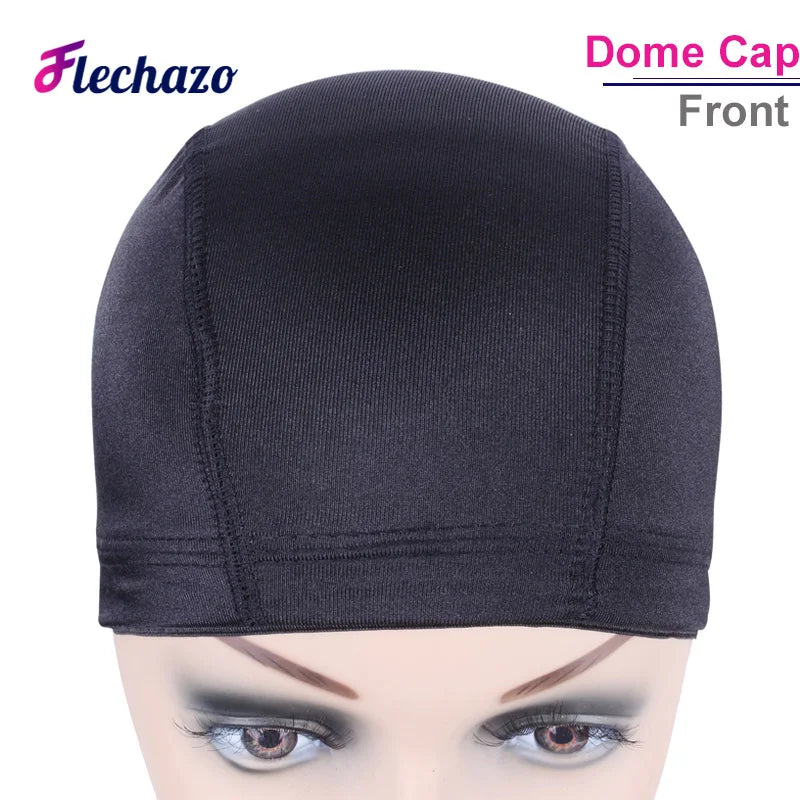 5 Pcs Durable Dome Wig Cap Breathable Mesh Wig Cap for Making Wigs Black Weaving Cap Elastic Hairnets Wig Caps for Women S M L
